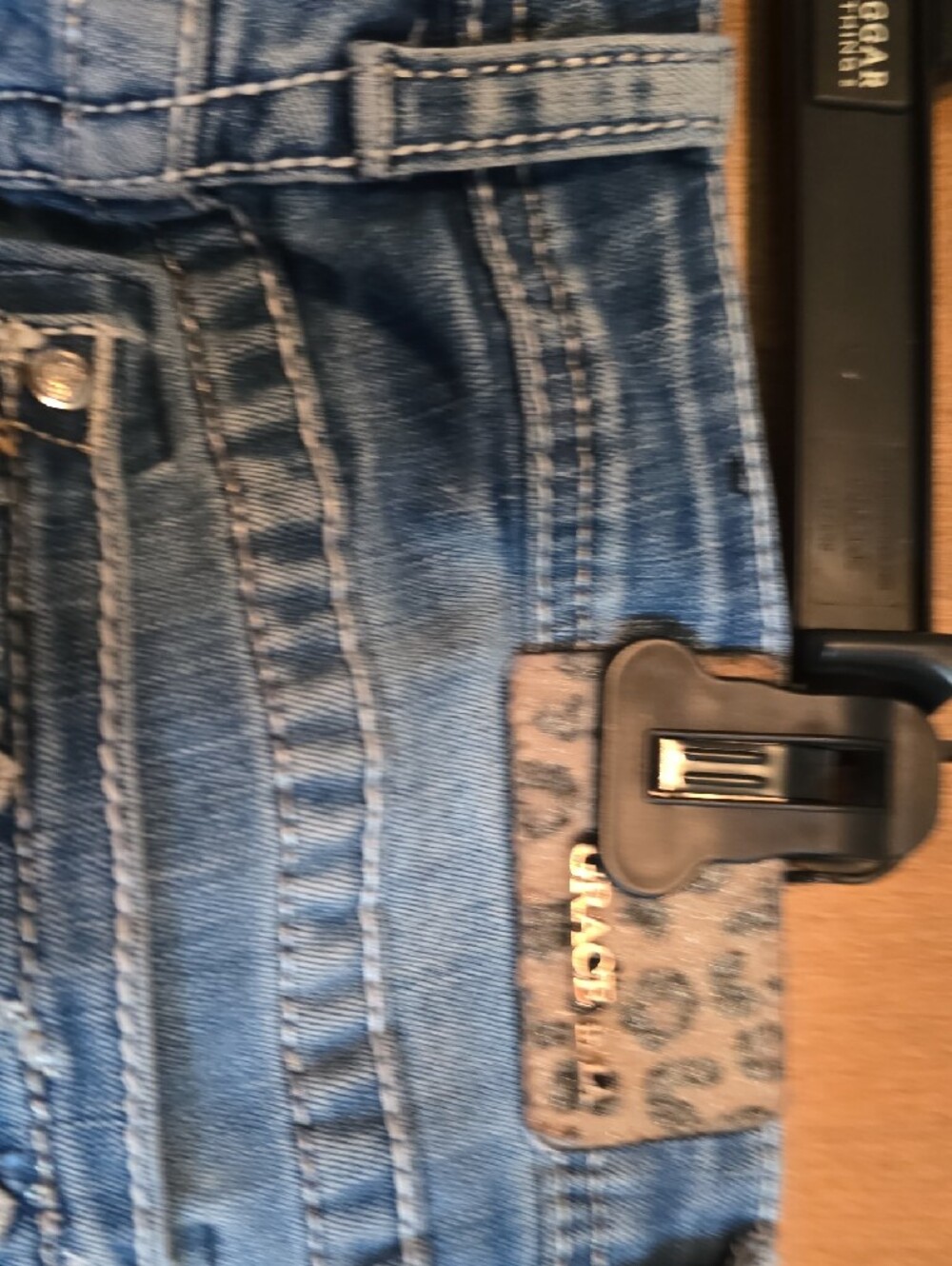 Grace In LA, Women's Light Blue Straight-Leg Jeans - Picture 6 of 13